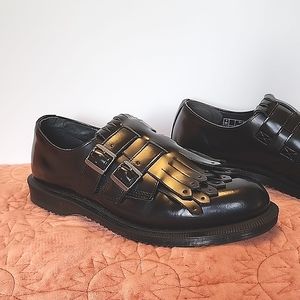 Dr. Martens Ellaria tassel kiltie slip-on loafers US Ladies 9  UK 7  EU 41